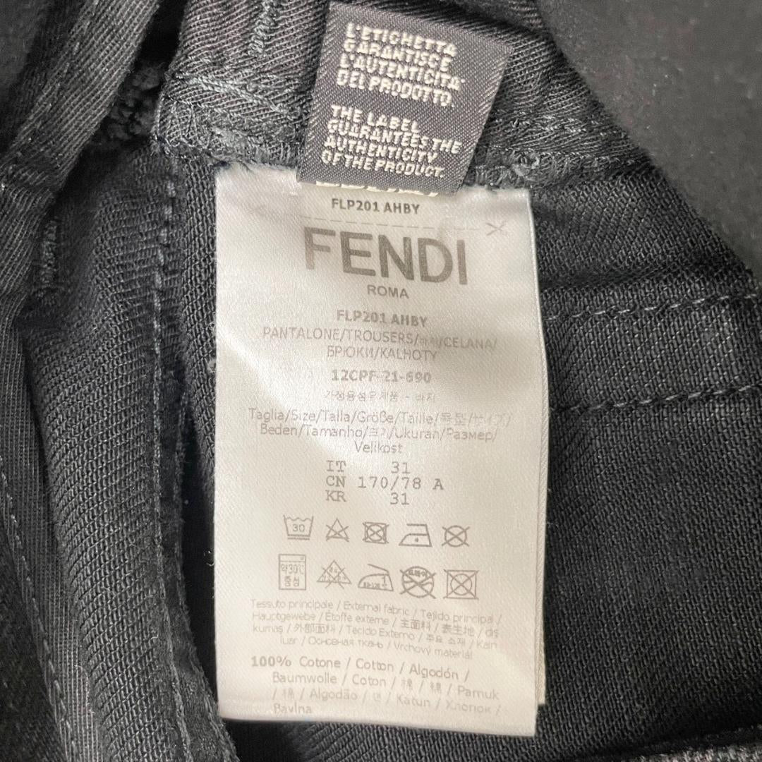 FENDI JEANS BLACK