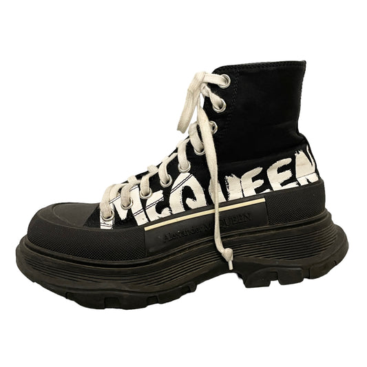 ALEXANDER McQUEEN tread slick boots