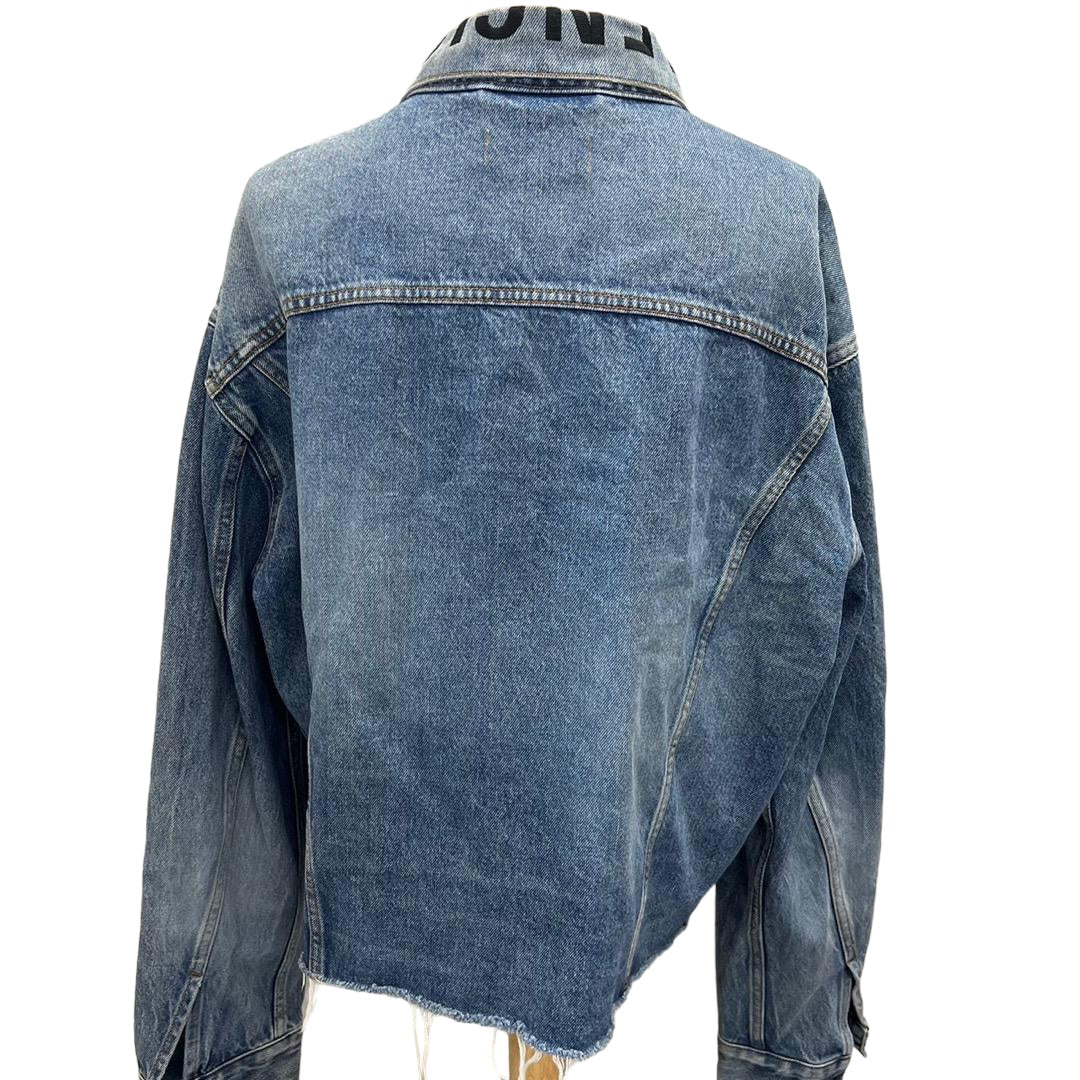 BALENCIAGA Denim jacket logo G jacket