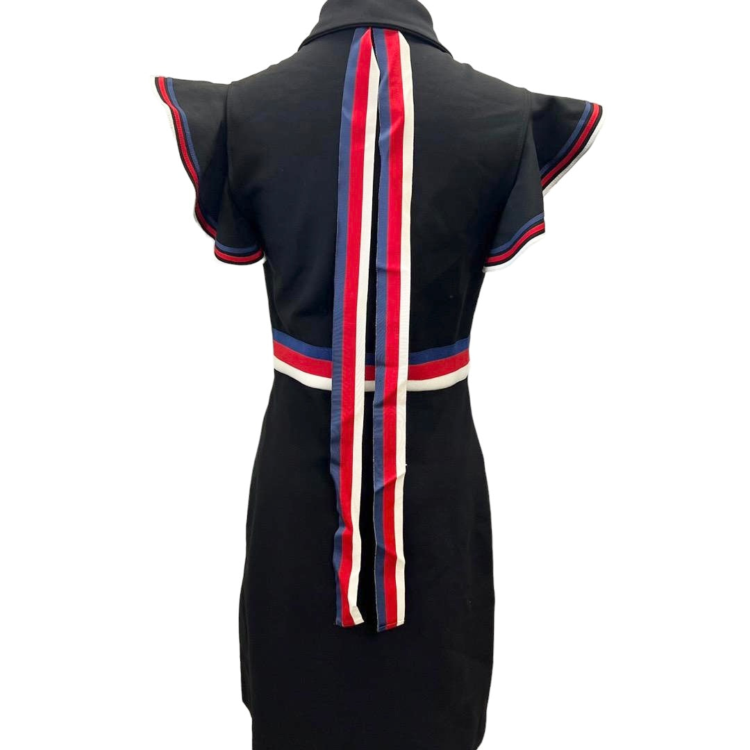 GUCCI Frills Sleeve Long Dress