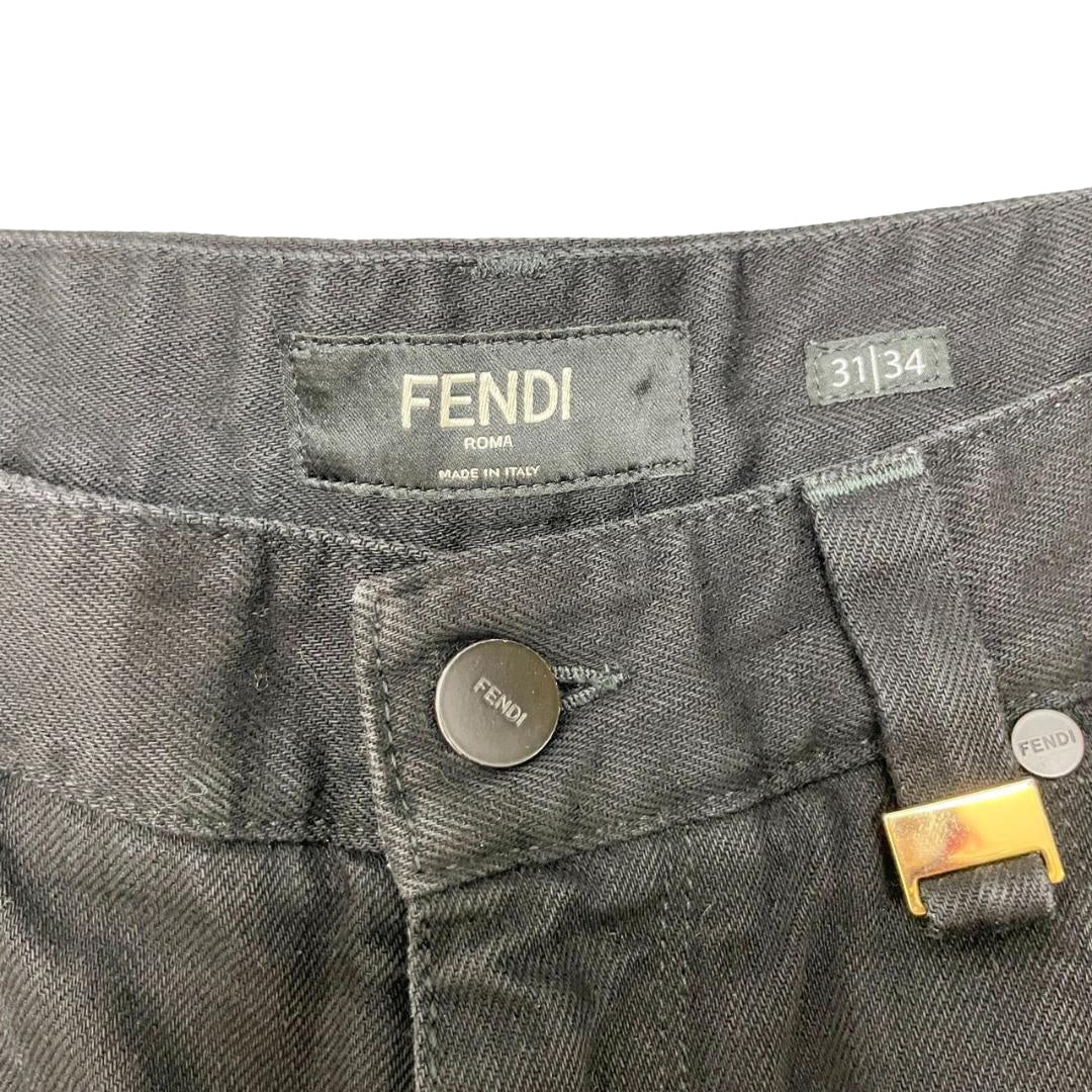 FENDI JEANS BLACK