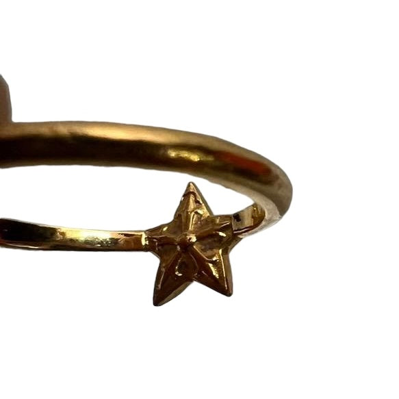 CHROME HEARTS bubble gum star ring 22K