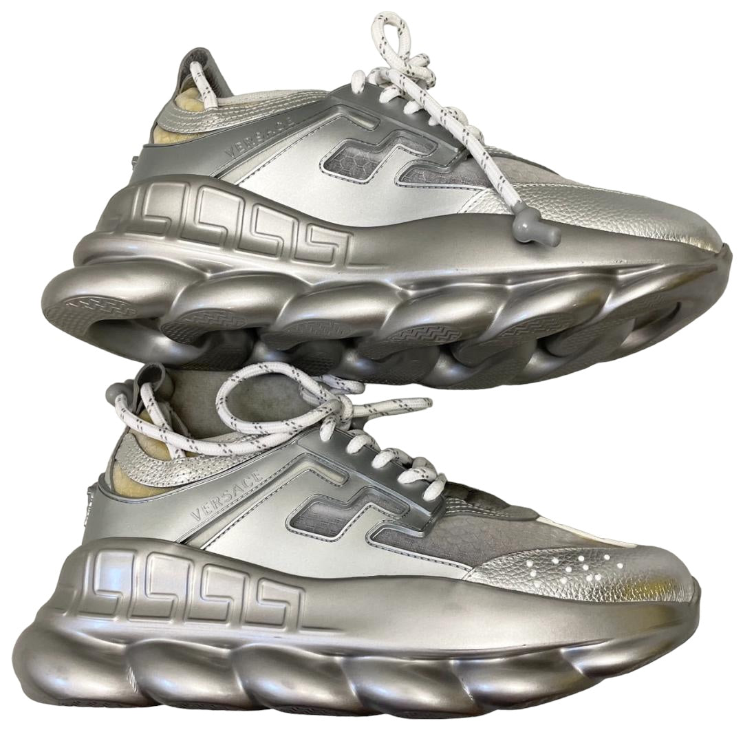 VERSACE Sneaker Chain Reaction Silver