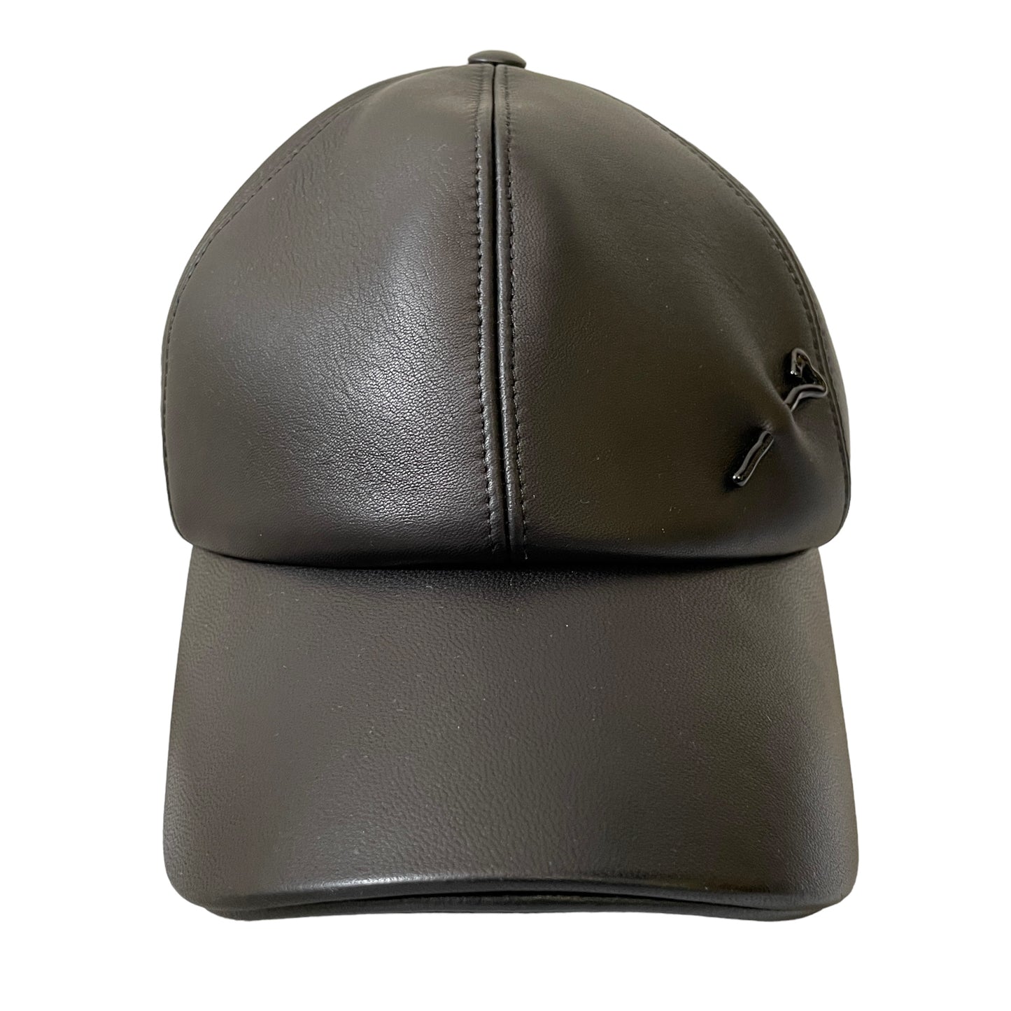 LOUIS VUITTON LV pin Cap Hat Lamb Leather Black