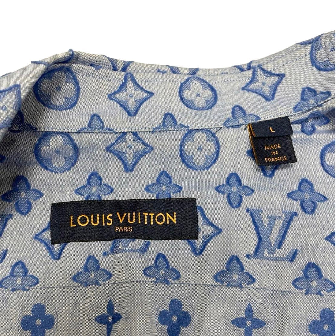 LOUIS VUITTON Monogram Dress Shirt