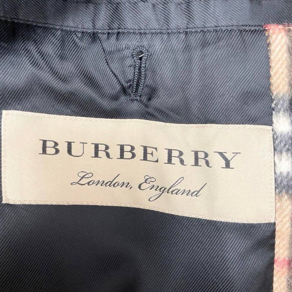 BURBERRY Nova Check Long Coat