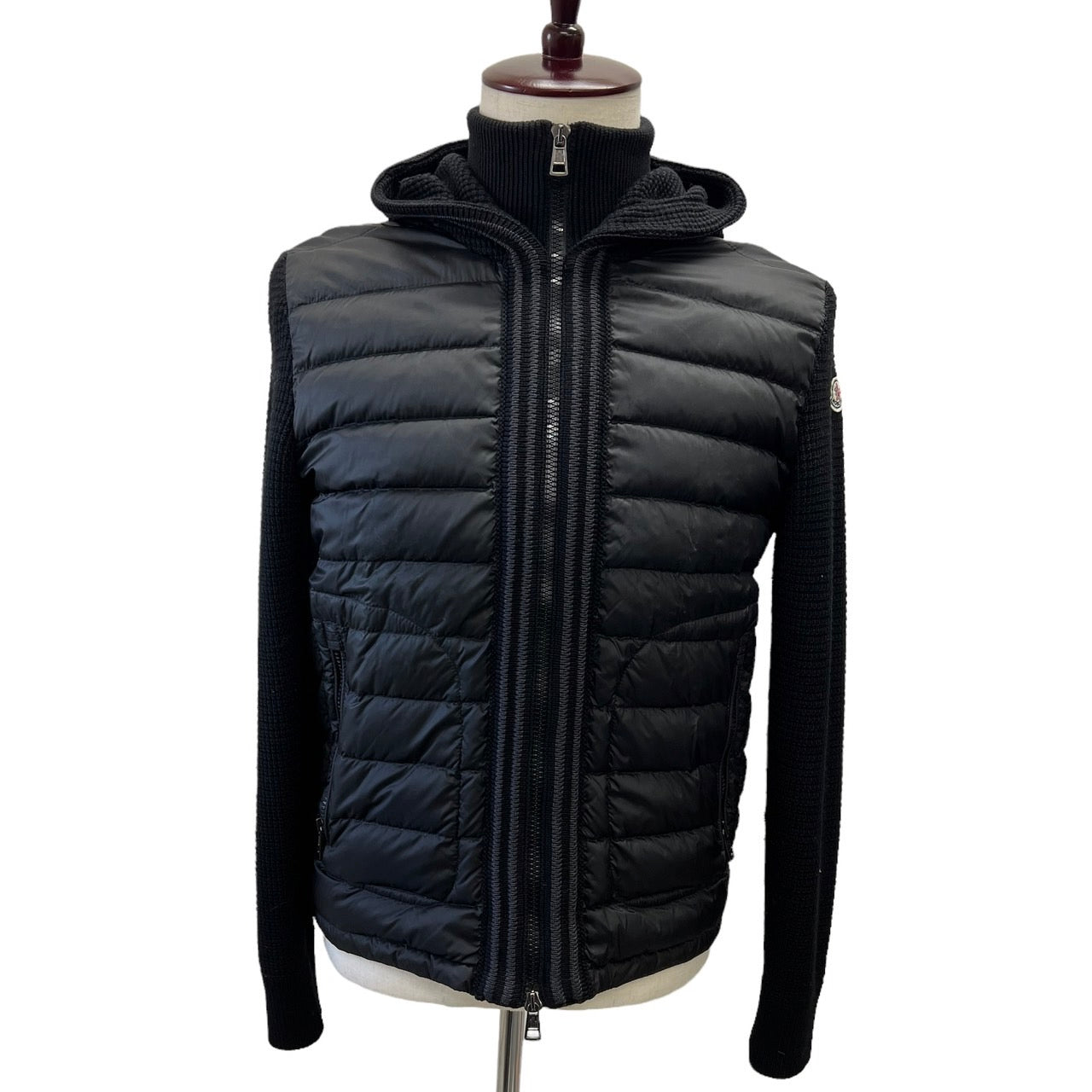 MONCLER Knit Down Coat